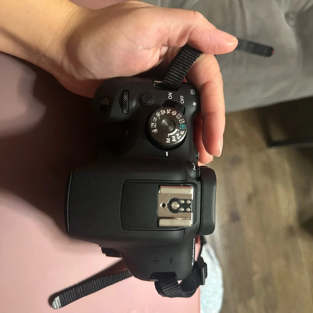 Canon EOS DSLR Camera with Dual Lenses - Black